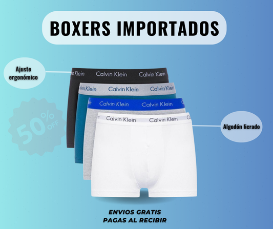 EXCLUSIVOS BOXERS IMPORTADOS CK ➕ OBSEQUIO